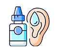 Ear drops icon